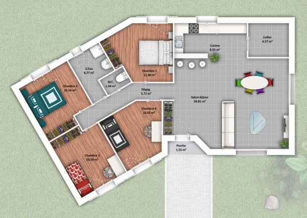 Logiciel plan de maison gratuit 2d - Idées de travaux