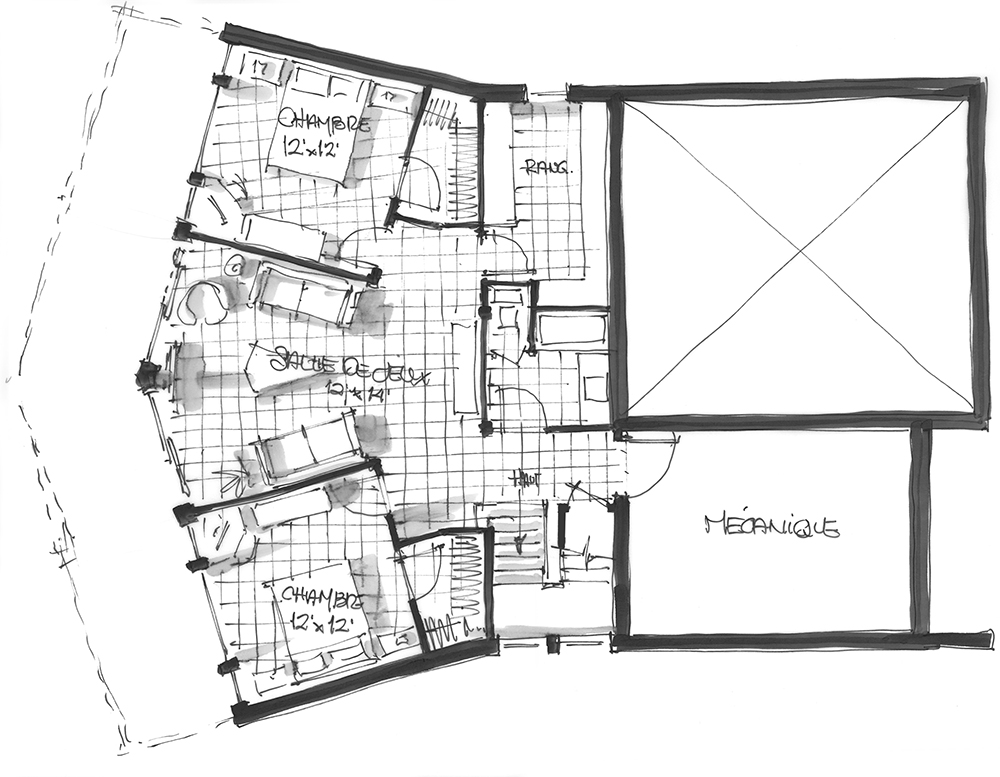Plan de maison écoénergétique