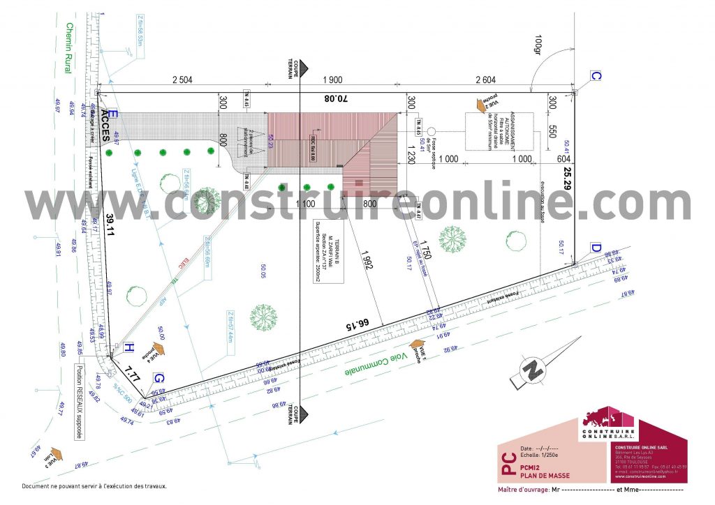 Plan de maison sur terrain de 400m2 - Idées de travaux