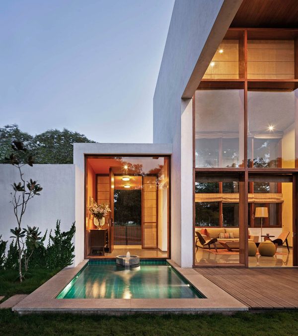 Plan de maison en inde