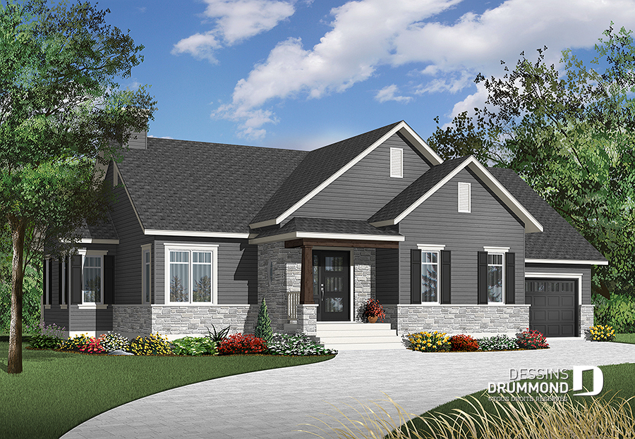 Plan maison ile de france avec garage