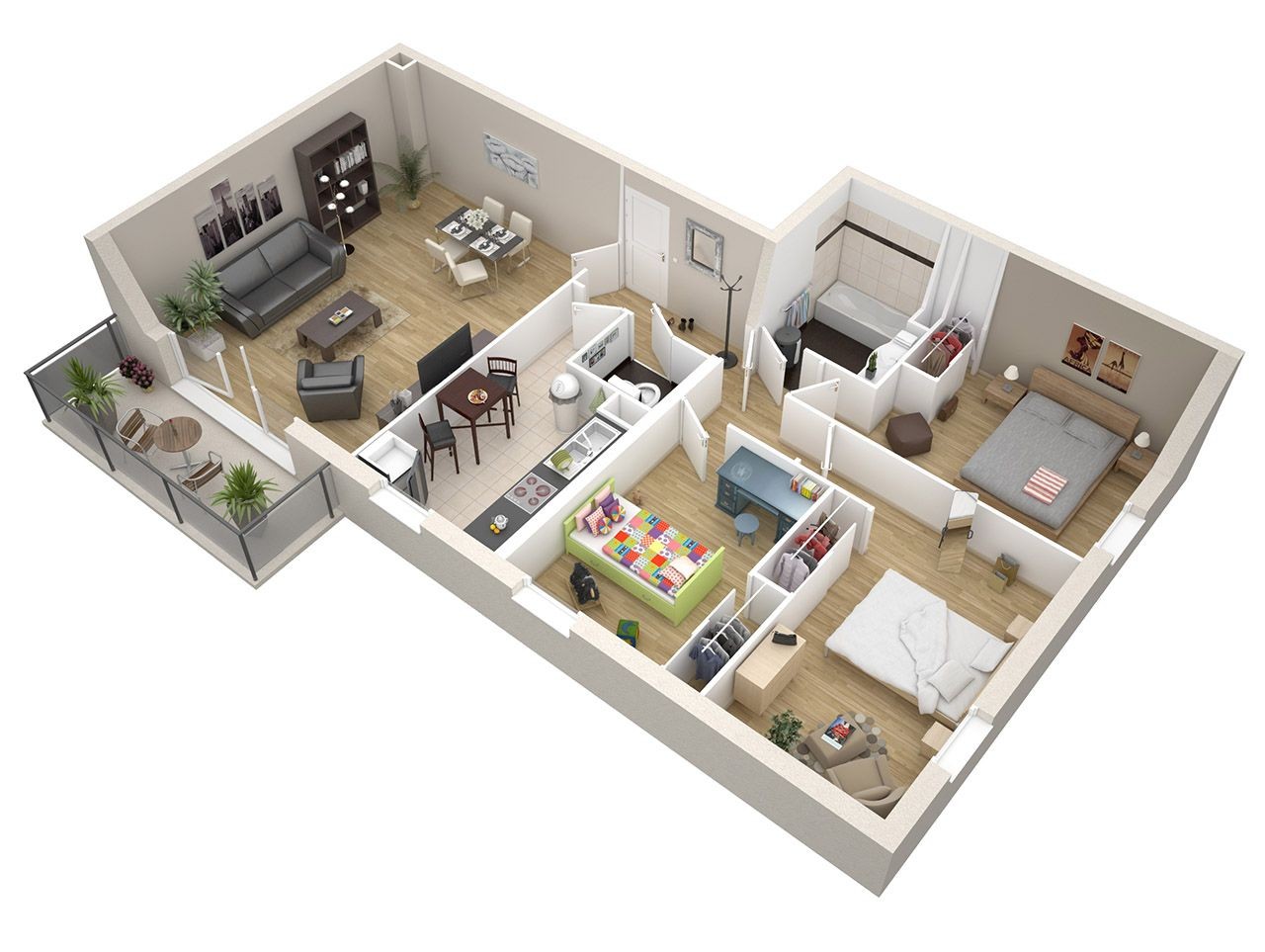 Plan de maison kaufman
