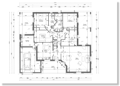 Plan de maison coté gratuit