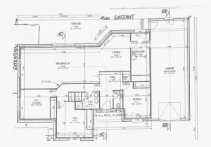 Plan de maison extension