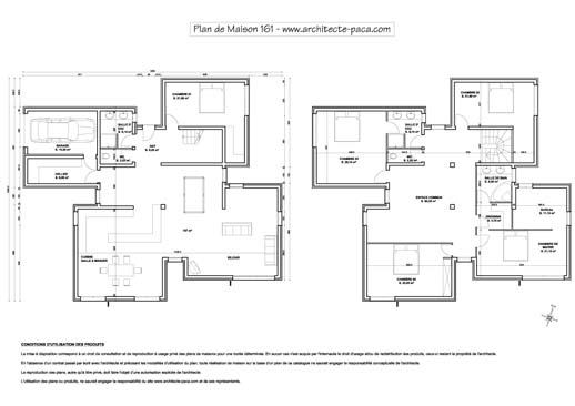 Plan de maison architecture