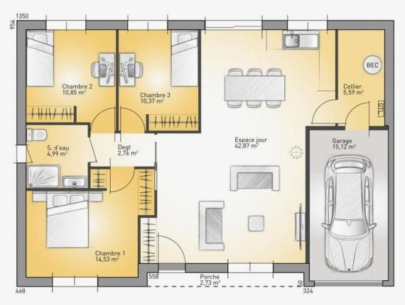 France confort plan de maison