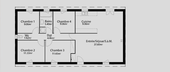 Plan maison de lux
