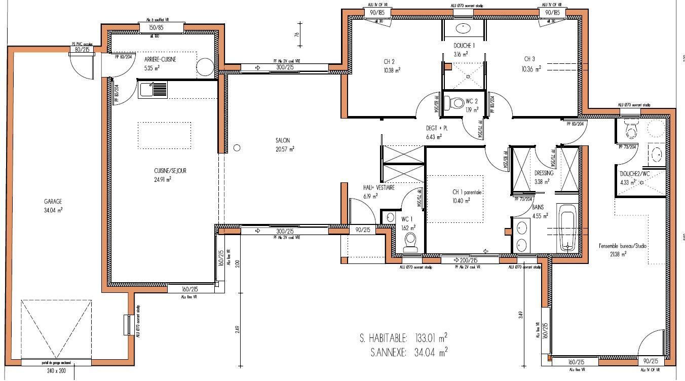 Plan maison contemporaine toit plat pdf