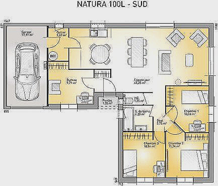 Plan maison wooden