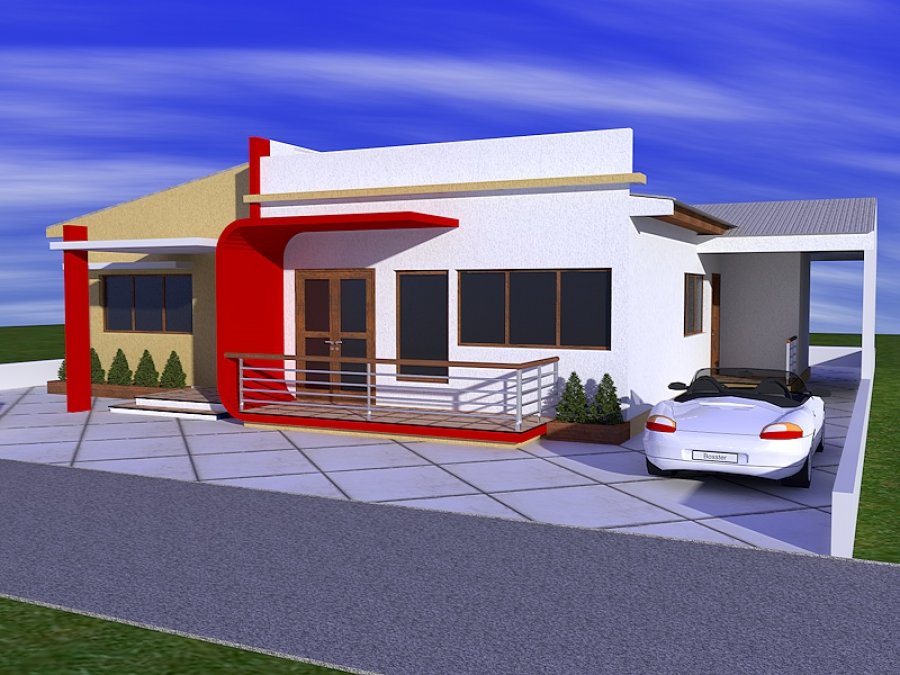 Plan de maison plain pied au cameroun