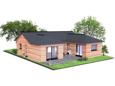 Plan de maison ossature bois gratuit