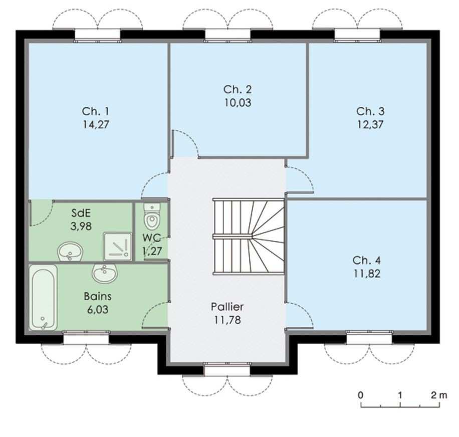 Plan de maison 8*12