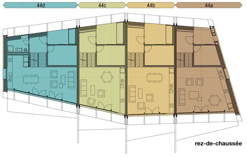 Plan de maison atipique