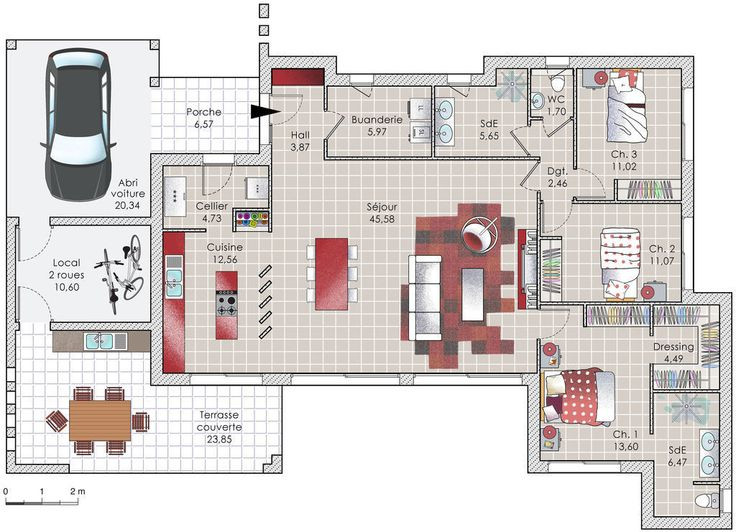 Plan de maison 02