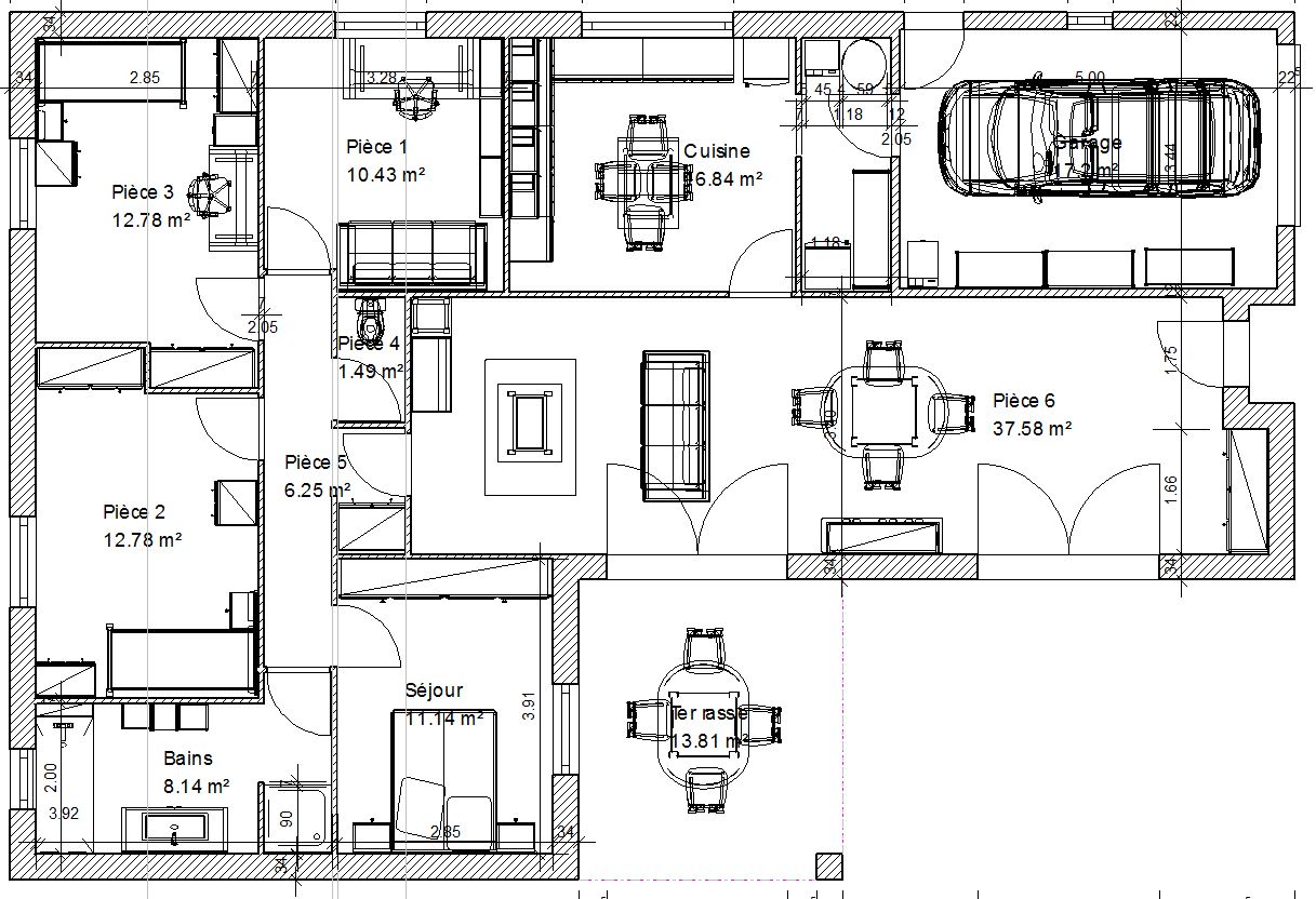 Plan de maison alliance construction