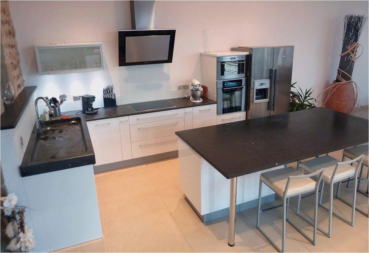 Plan de maison avec bar