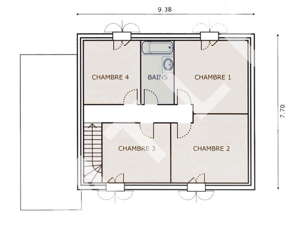 Plan de maison moins de 100 000
