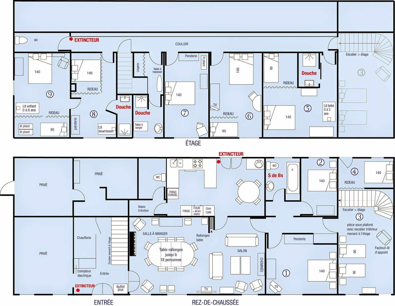 Plan de maison en 3