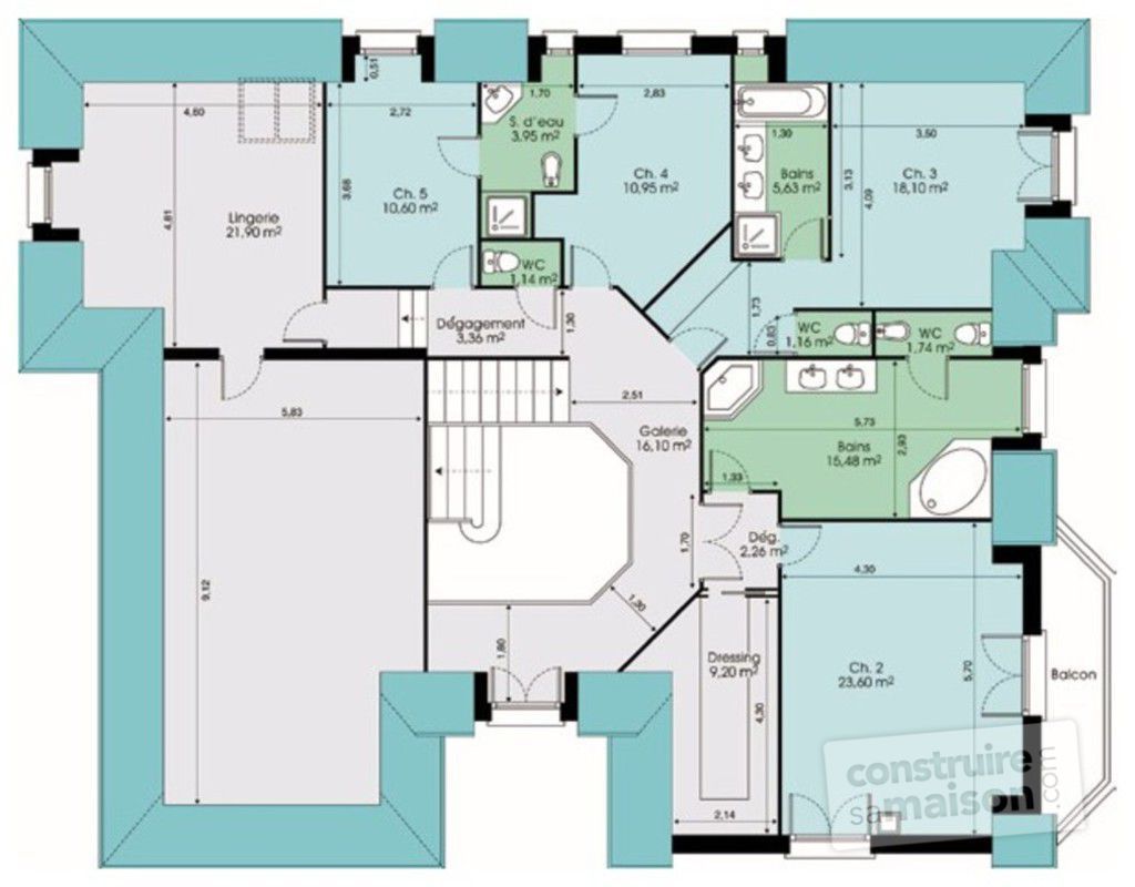 Plan de maison basse