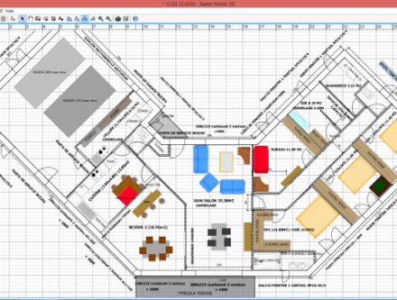 Plan de maison de 130m2