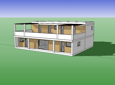 Plan de maison immeuble gratuit