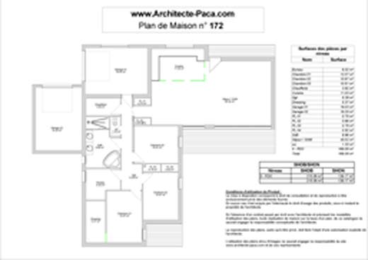 Plan de maison type 4
