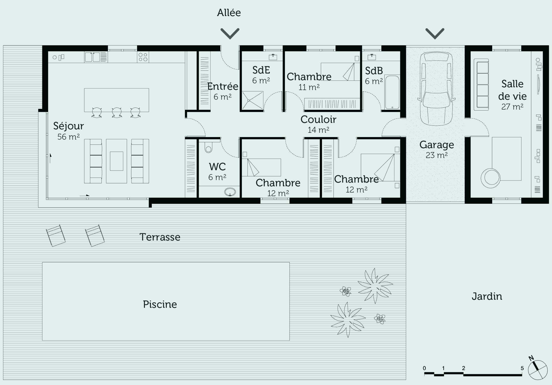 Plan de maison gratuit bonneville
