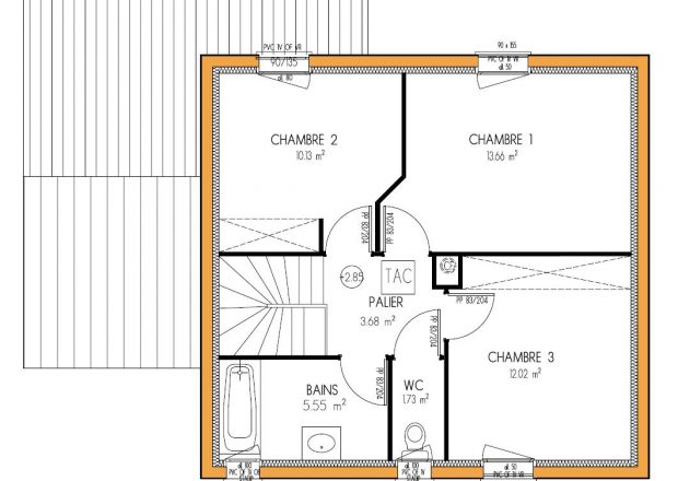Plan de maison de 100 metre carre - Idées de travaux