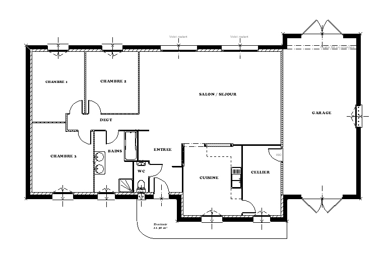 Plan de maison constructeur
