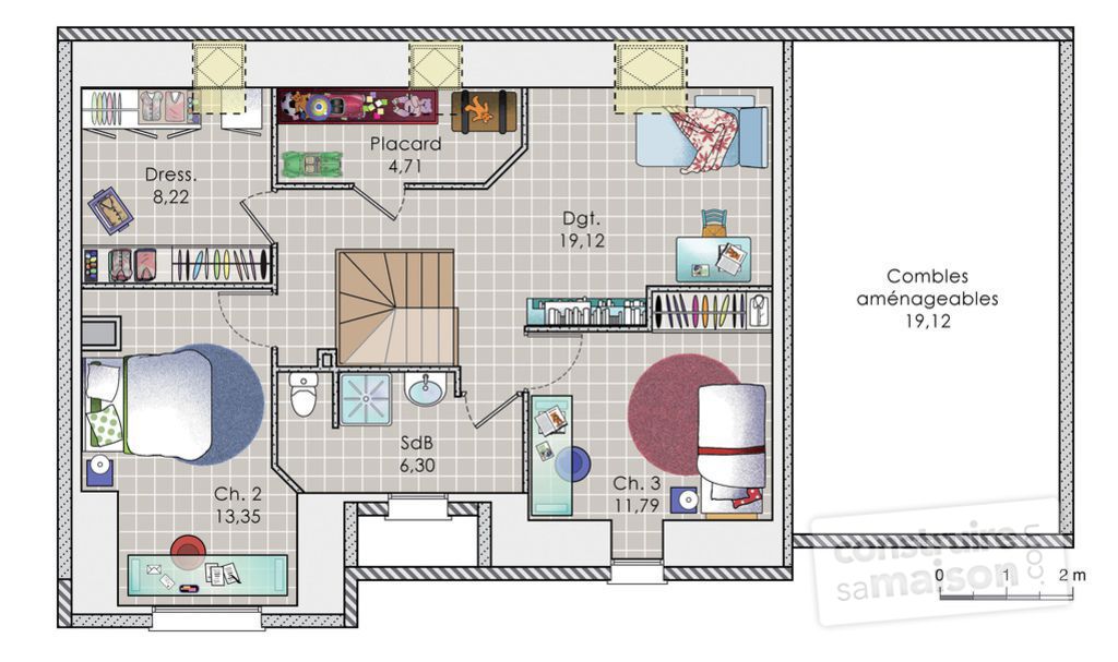 Plan de maison petite surface