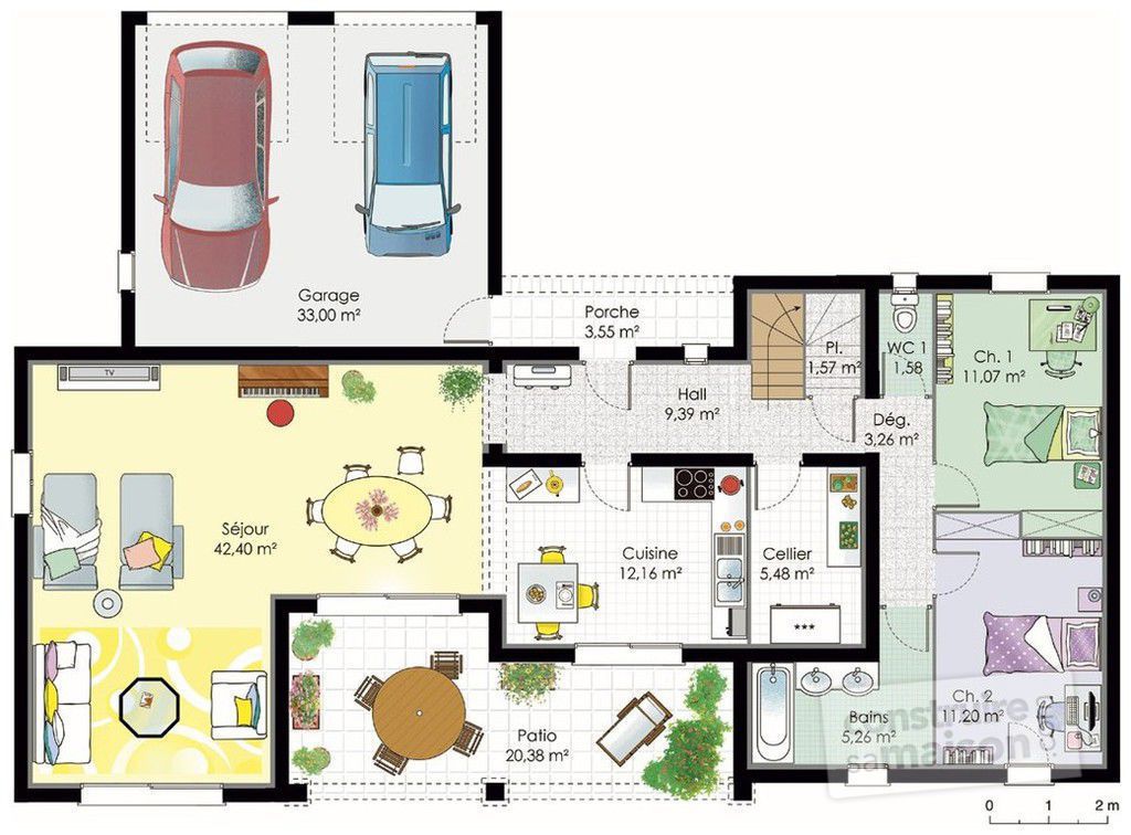 Plan de maison ideal