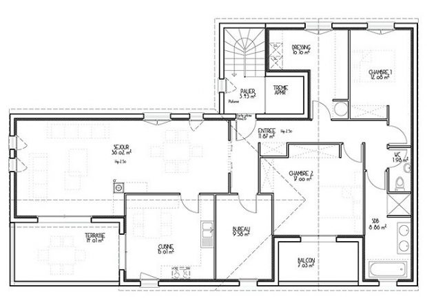 Les plans de maisons modernes gratuits - Idées de travaux