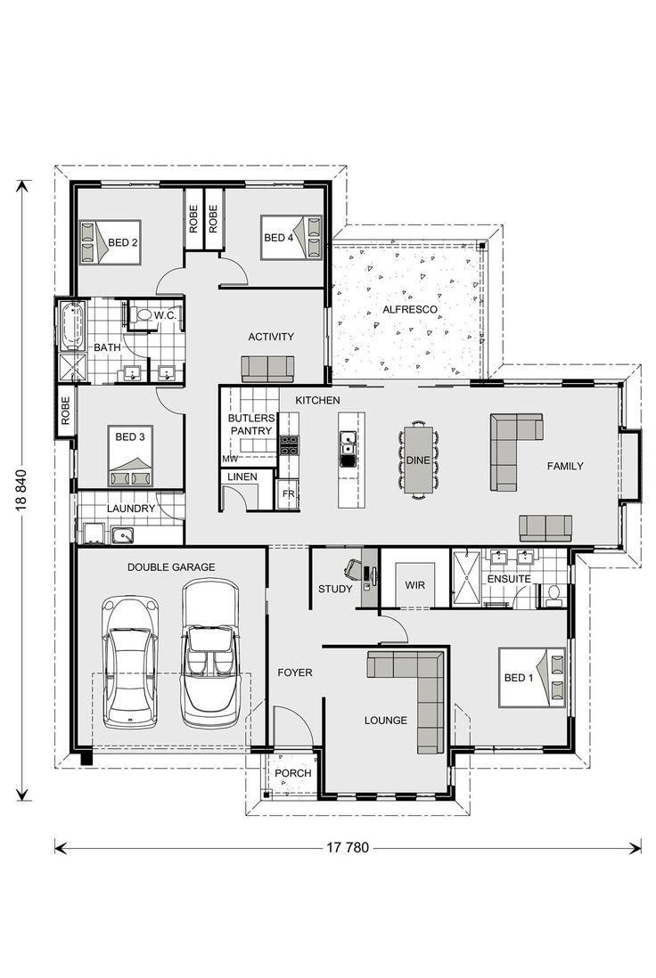 Plan de maison australienne