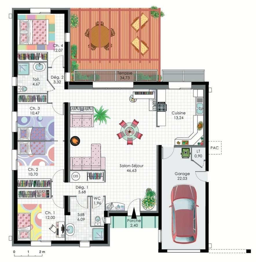 Plan de maison bioclimatique gratuit