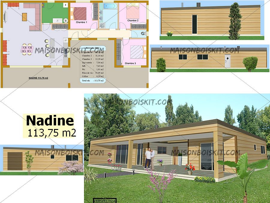 Plan de maison nadine