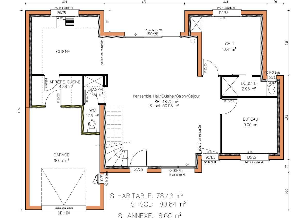 Plan Maison Contemporaine D architecte Id es De Travaux