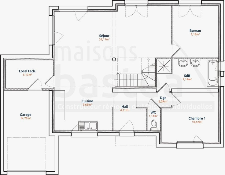 Plan de maison cubique gratuit