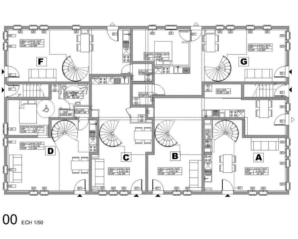 Maison de maitre plan