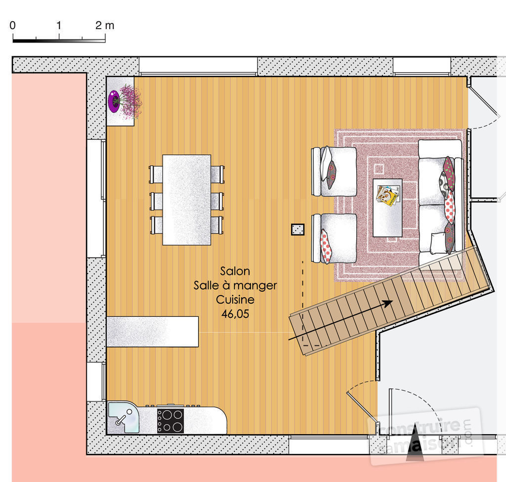 Plan de maison autonome