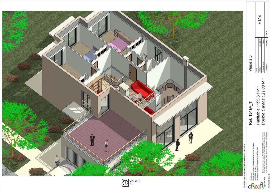 Plan de maison 150m2 algerie - Idées de travaux