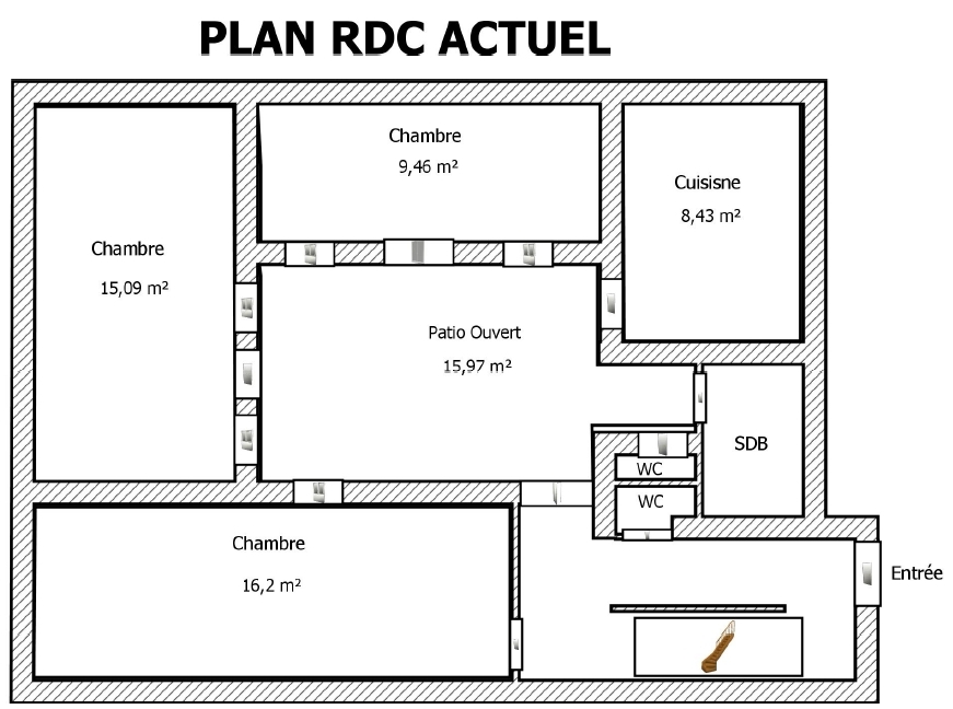 Plan de maison moderne gratuit maroc