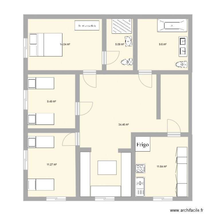 Plan de maison marocaines