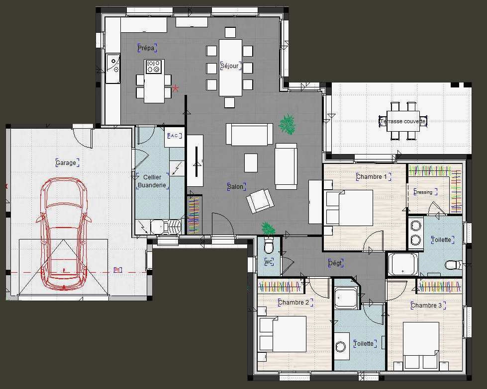Achat plan de maison
