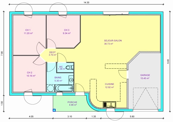 Plan de maison individuelle pdf