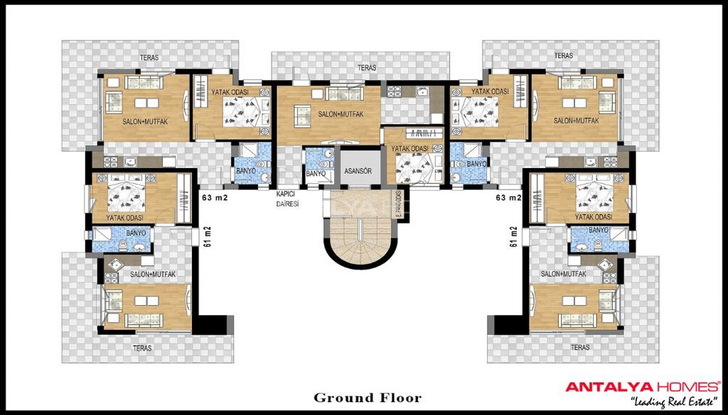 Plan de maison prestige