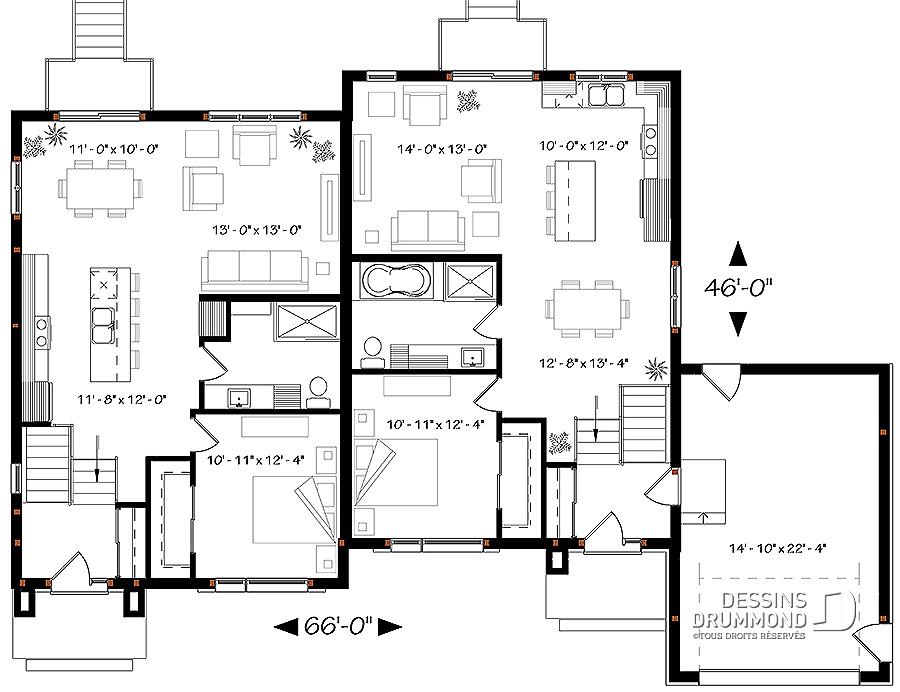 Explication d'un plan de maison