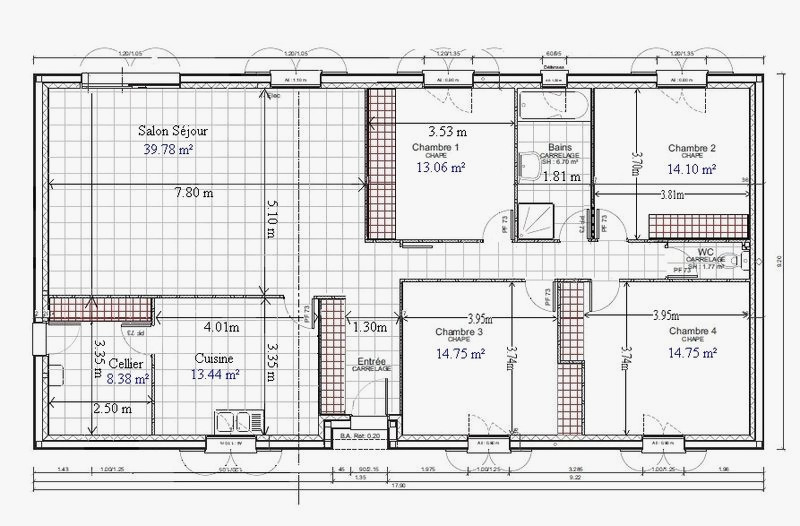 Plan de maison neuve gratuit