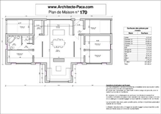 Plan de maison echelle