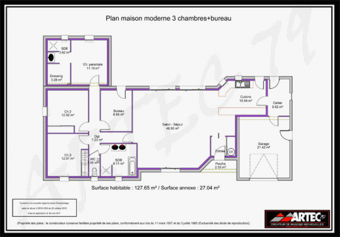 Plan gratuit de maison