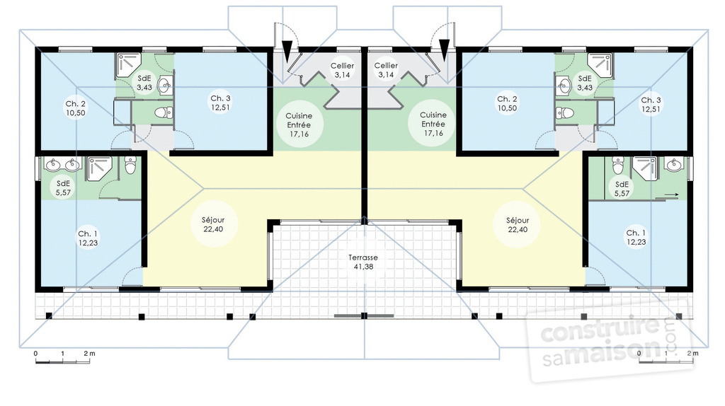 Plan de maison villa